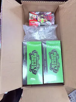 Pokemon TCG Perfect Order Pokemon Center ETB x2 & 36 Pack Booster Box all Sealed - Image 1