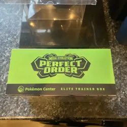 Pokemon Perfect Order Pokemon Center ETB New & Factory Sealed + Protective case - Image 3