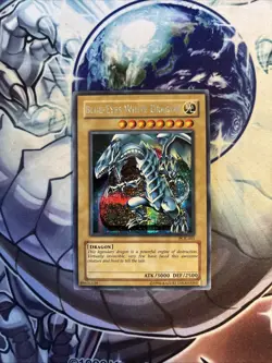 (WNU) Yugioh Blue-Eyes White Dragon PCK-001 Parallel Secret Rare Promo VLP - Image 1