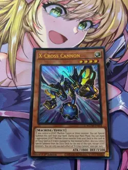 Yugioh X-Cross Cannon Ultra Rare MZTM-EN018 Maze of the Master 1st Edition NM - Image 1