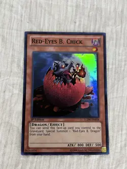 Yugioh Red-Eyes 4 Card Lot Baby Dragon LDS1 Red Eyes B. Chick Alternative Ect… - Image 2