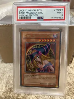 2005 RDS Yu-Gi-Oh! Dark Magician Girl #ENSE2 Limited Edition Holo Psa 9 - Image 1
