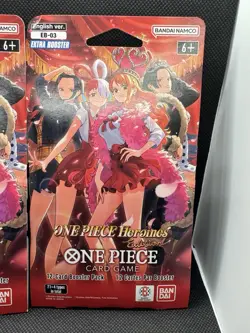ONE PIECE Heroines EB-03 Sleeved Booster Pack English LOT OF 2 New/Sealed - Image 4
