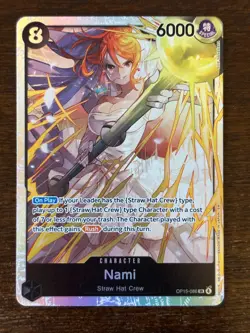 Nami OP15-086 SR Adventure on Kami's Island Foil English One Piece - Image 2