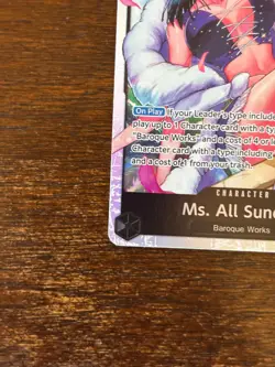 One Piece The Azure Sea's Seven Ms. All Sunday OP14-084 SR - Image 3