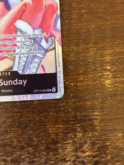 One Piece The Azure Sea's Seven Ms. All Sunday OP14-084 SR - Image 4