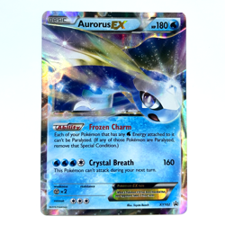 Aurorus EX Black Star Promo XY102 Holographic Card - Image 1
