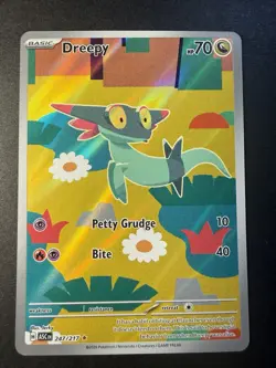 Pokemon Dreepy 247/217 Rare Holo Card ASC Set 2026 English - Image 1