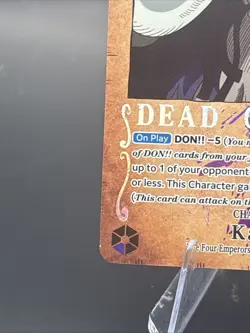 One Piece Card Game – Kaido (Wanted) – ST04-003 – SP – Near Mint - Image 4