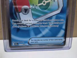 Pokemon Mega Evolution Perfect Order Poke Pad 113/088 Near Mint Card - Image 2