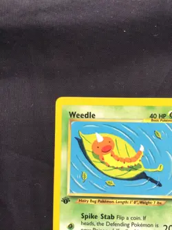 Pokemon Cards: 1st Edition Neo Discovery Common: Weedle 70/75 - Image 2