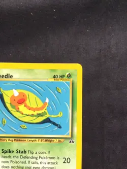 Pokemon Cards: 1st Edition Neo Discovery Common: Weedle 70/75 - Image 3