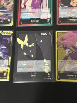 Leader 10 card Lot One Piece Card Game Luffy Smoker Law Imu Sabo Boa Gecko Moria - Image 3