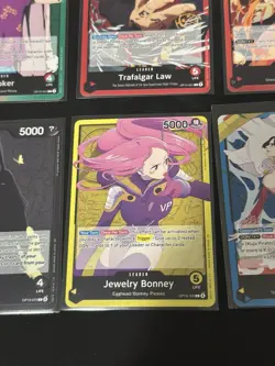 Leader 10 card Lot One Piece Card Game Luffy Smoker Law Imu Sabo Boa Gecko Moria - Image 4