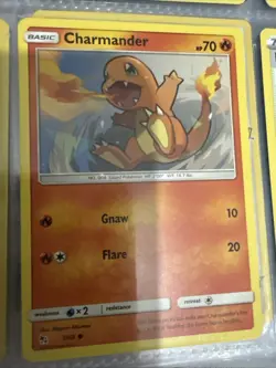 Charmander 7/68 Hidden Fates Regular 2019 Pokemon Card - Image 1