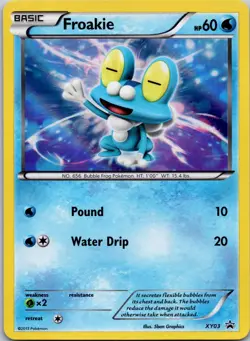 Froakie XY03 Promo NM Pokemon Card TCG - Image 1