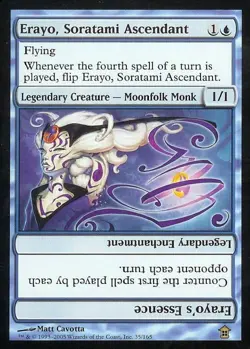 MTG English Erayo, Soratami Ascendant NM Normal Saviors of Kamigawa - Image 1