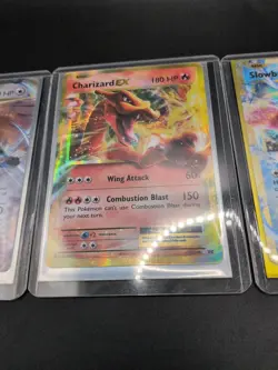 Pokemon XY Evolutions 5 Card Lot EX, Mega EX, Charizard, Pidgeot - Image 3