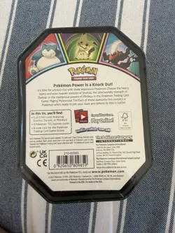 Pokemon TCG Tin mimikyu 3 Booster Packs Foil Card Exclusive Rare New Sealed - Image 2