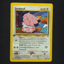 Snubbull 74/111 - Neo Genesis 1st Edition - Pokemon Card - Image 1