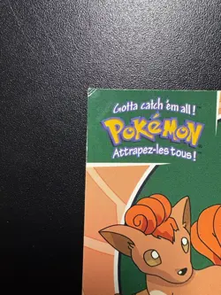 Vulpix POKEMON STADIUM Vintage 2000 LP DANONE Card 32/40 #37 Catch Em All - Image 2