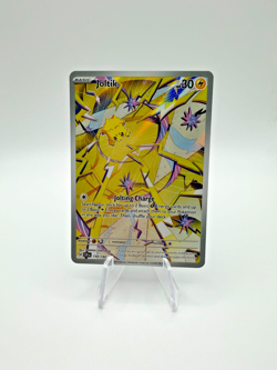 Joltik 150/142 Sv07: Stellar Crown Holo Rare Pokemon Card - Image 1