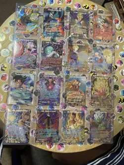 Dragon Ball Z TCG! 16 cards total All SPRs! Multiple Sets! Holo Artworks NM! CCG - Image 1