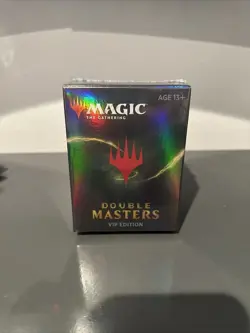 Magic: The Gathering Double Masters VIP Edition Booster Box English Foil 2020 - Image 1
