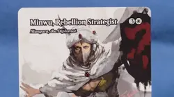 Minwu, Rebellion Strategist (Showcase) Regular: FCA Final Fantasy MTG (NM) - Image 2