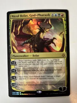 Nicol Bolas, God-Pharaoh Foil Hour of Devastation Near Mint Condition - Image 1