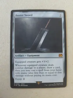 Buster Sword MTG (0255) Final Fantasy Regular #49 - Image 1