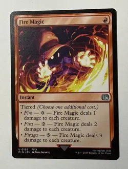 Fire Magic FIN 136 MTG FINAL FANTASY Uncommon Normal EN NM - Image 1