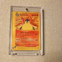 Pokemon Typhlosion Expedition Base Set Rare Regular 064/165 100 HP - Image 1