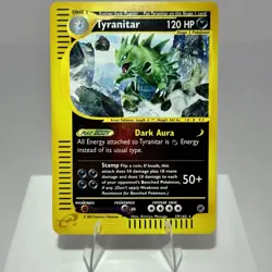 Tyranitar 29/165 Reverse Holo Expedition Pokemon Card TCG - Image 1