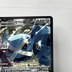 Pokemon Steven’s Metagross ex 289/217 Ascended Heroes Special Illustration Rare - Image 3