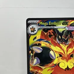 Mega Emboar ex 273/217 Special Illustration Rare ME: Ascended Heroes Pokemon NM - Image 2
