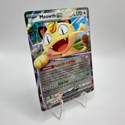 Pokemon Meowth ex 062/088 Perfect Order Double Rare DR Holo TCG Card - Image 2