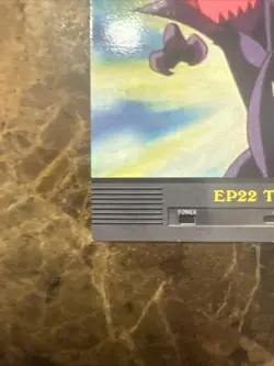 EP22 THE TOWER OF TERROR - BLUE LOGO - NON-HOLO - TOPPS POKEMON TV CARD NM - Image 4