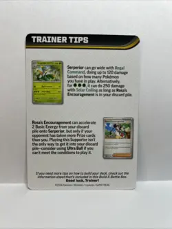 Mega Zygarde ex Trainer Tips Card - Pokemon TCG: Perfect Order Build and Battle - Image 2