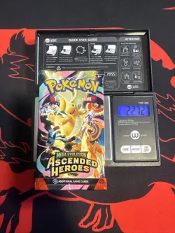 22.72g HEAVY - Pokemon TCG Ascended Heroes Booster Pack - Semi Or God Pack UUU - Image 1