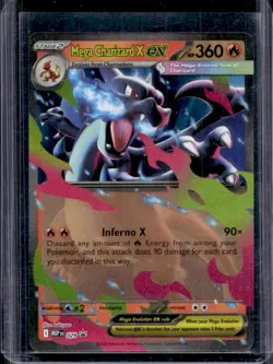 2025 Pokemon MEP Black Star Promos Mega Charizard X ex #029 - Image 1