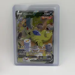 Pokemon Tyranitar v Alternate Art Near Mint Sleeping Tyranitar 155/163 - Image 1