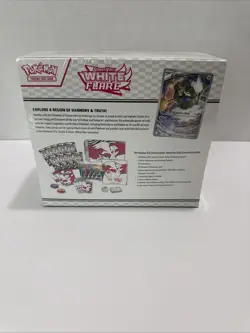 Pokemon TCG Scarlet & Violet White Flare Elite Trainer Box ETB NEW SEALED - Image 3