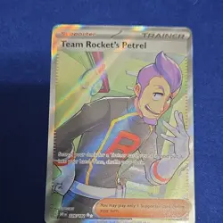 The Pokemon Company Pokemon Team Rocket's Petrel 226/182 Sv10 Ultra Rare Holo - Image 1