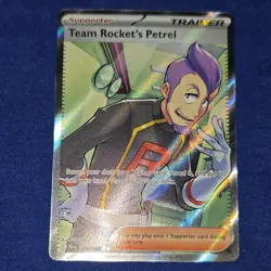 The Pokemon Company Pokemon Team Rocket's Petrel 226/182 Sv10 Ultra Rare Holo - Image 2