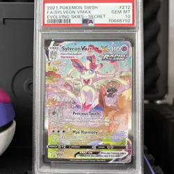 Sylveon VMAX 212/203 Alt Art - PSA 10 Evolving Skies – Gem Mint – Early PSA Cert - Image 3