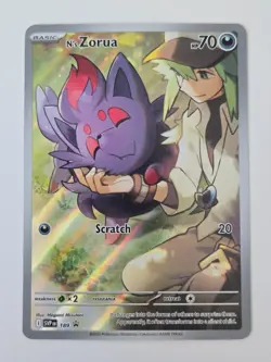 Pokemon N's Zorua 189 - SV: Scarlet & Violet Promo - Image 1