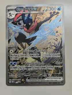 POKEMON TCG SCARLET & VIOLET PROMO GRENINJA EX #132 - Image 1