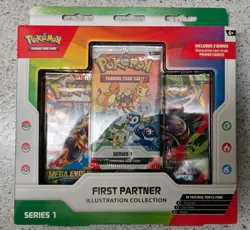 Pokemon TCG First Partner Illustration Collection Series 1 Promo Box English - Image 1