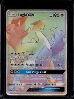 2018 Pokemon SM Lost Thunder Lugia #227/214 - Image 1